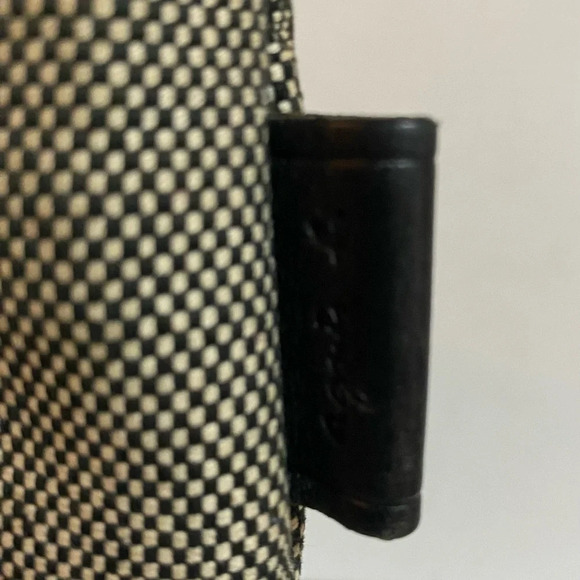 Agenes b voyage canvas leather tote handbag - Picture 12 of 12